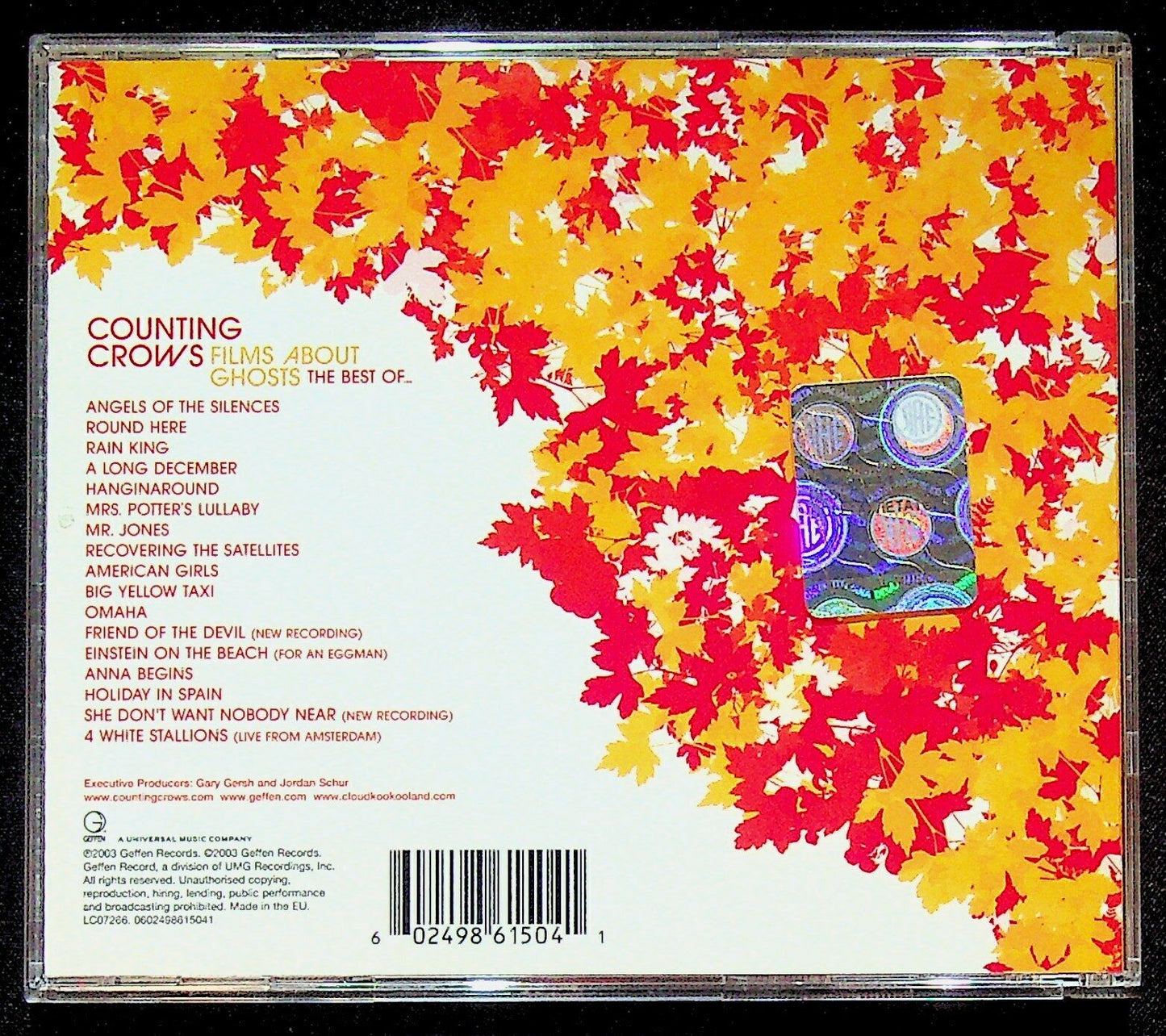 EBOND Counting Crows Films About Ghosts (the Best Of Counting Crow) CD CD014013