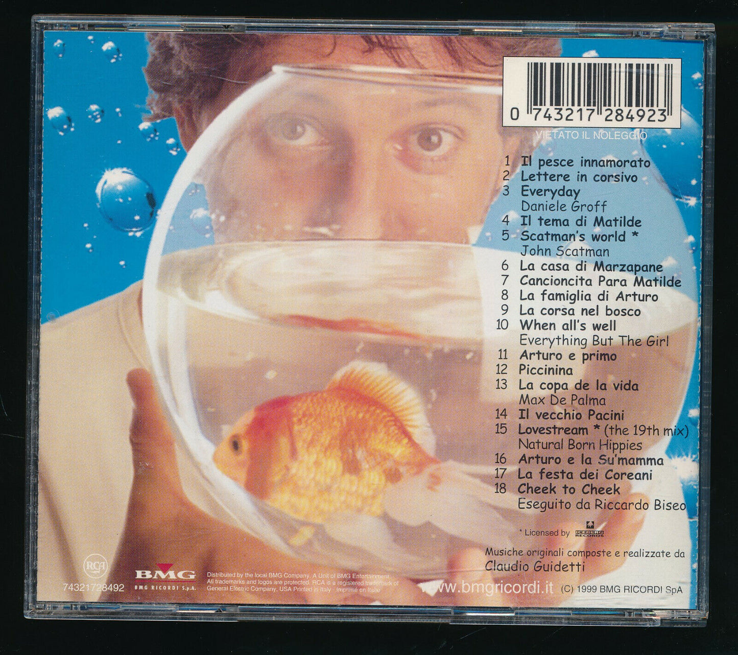 EBOND Various - Il Pesce Innamorato - Soundtrack CD CD031039
