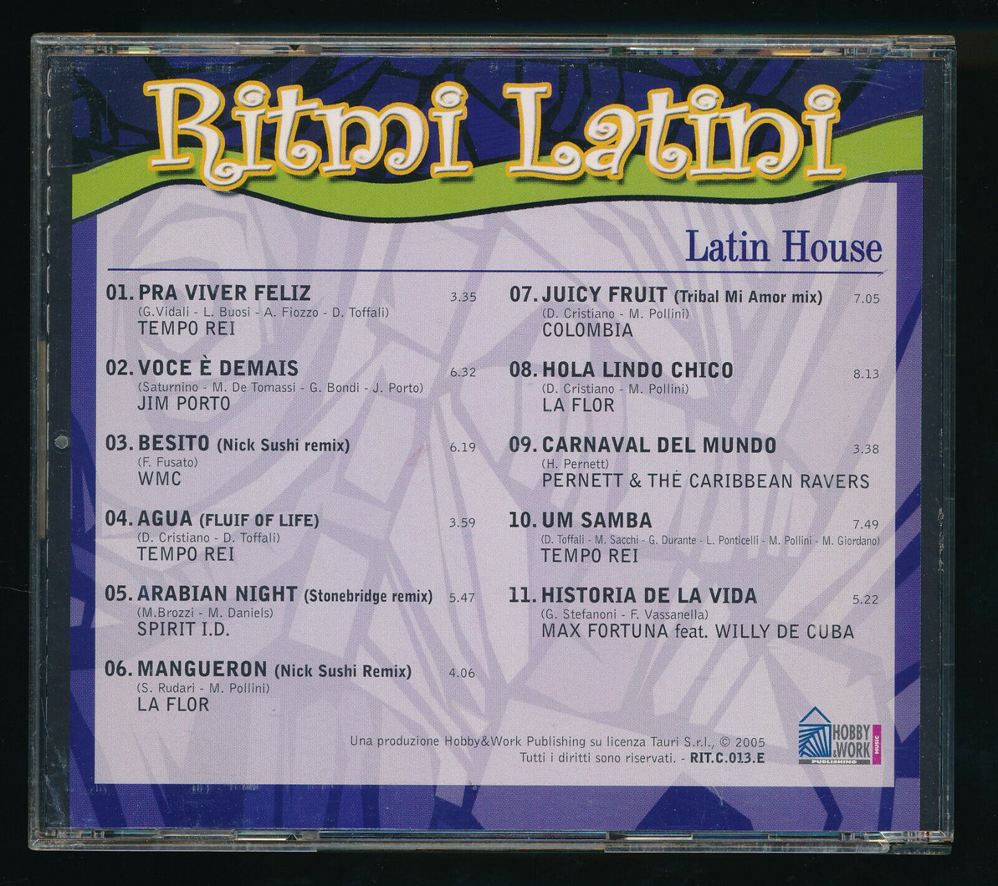 EBOND Ritmi Latini Latin House Editoriale CD CD029804