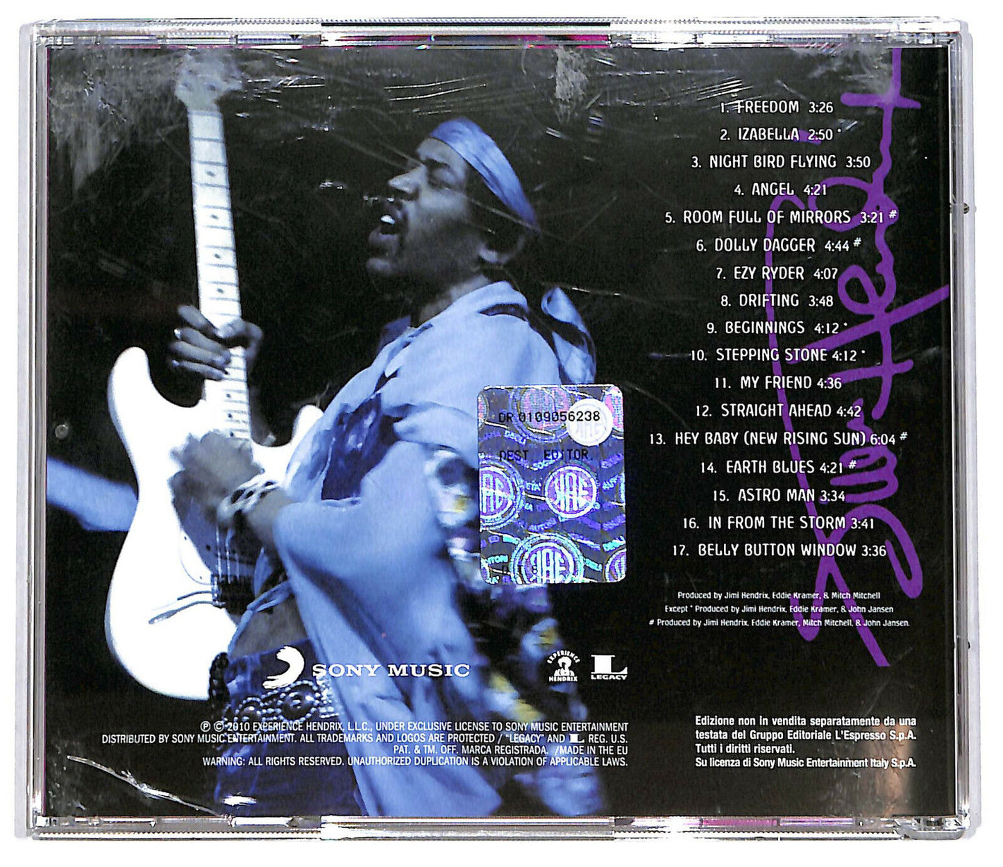 EBOND Jimi Hendrix - First Rays Of The New Rising Sun Editoriale CD CD034503