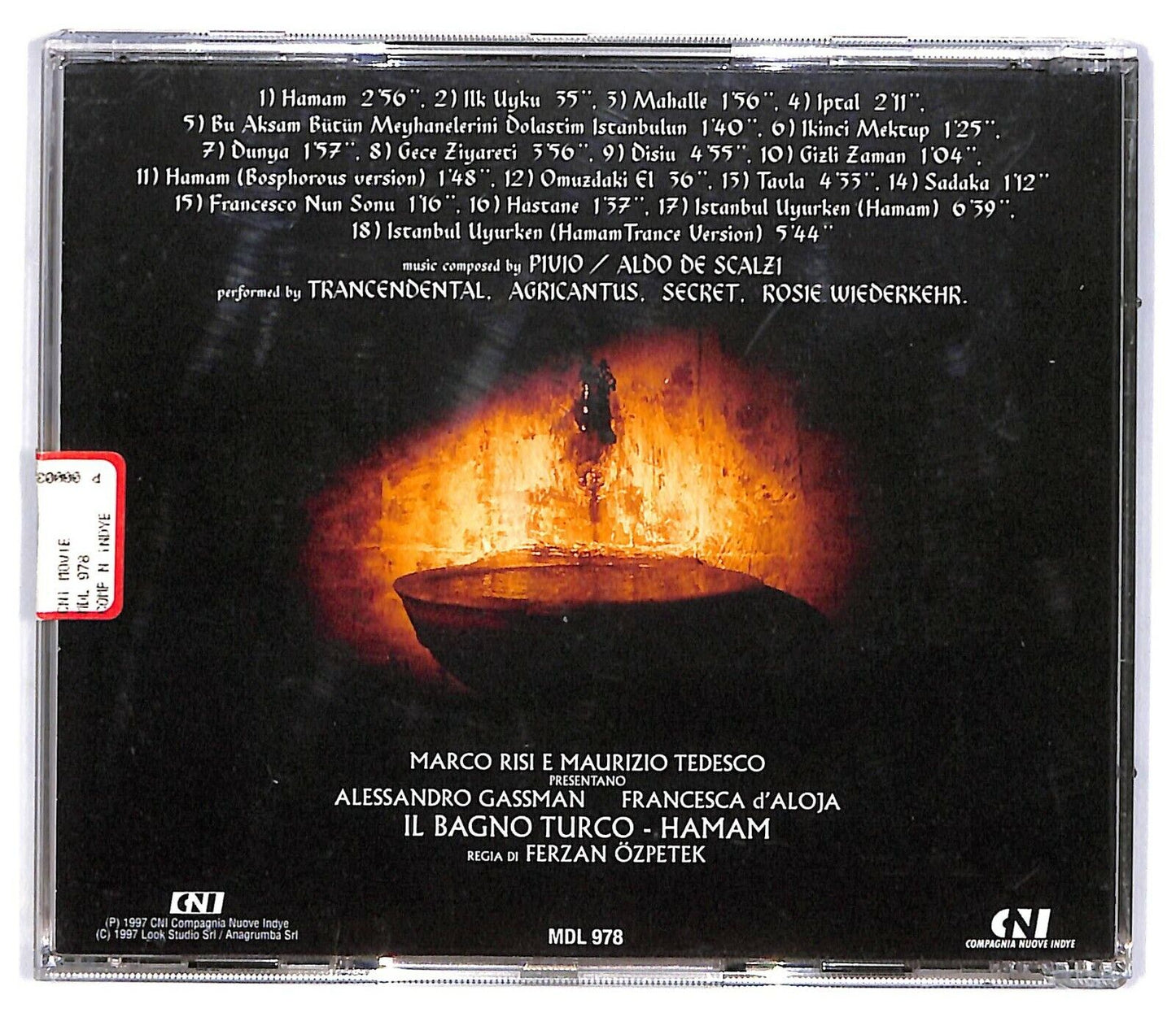 EBOND Trancendental - Hamam - Il Bagno Turco (soundtrack) CD CD032839