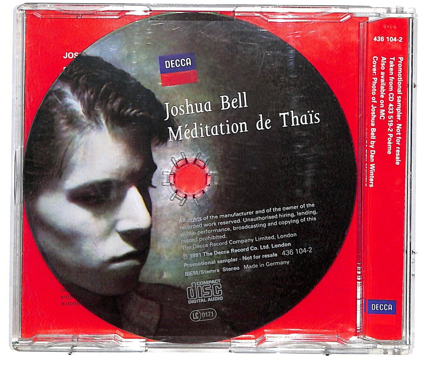 EBOND Joshua Bell J Massenet, Andrew Litton - Meditation De Thais CD CD033317