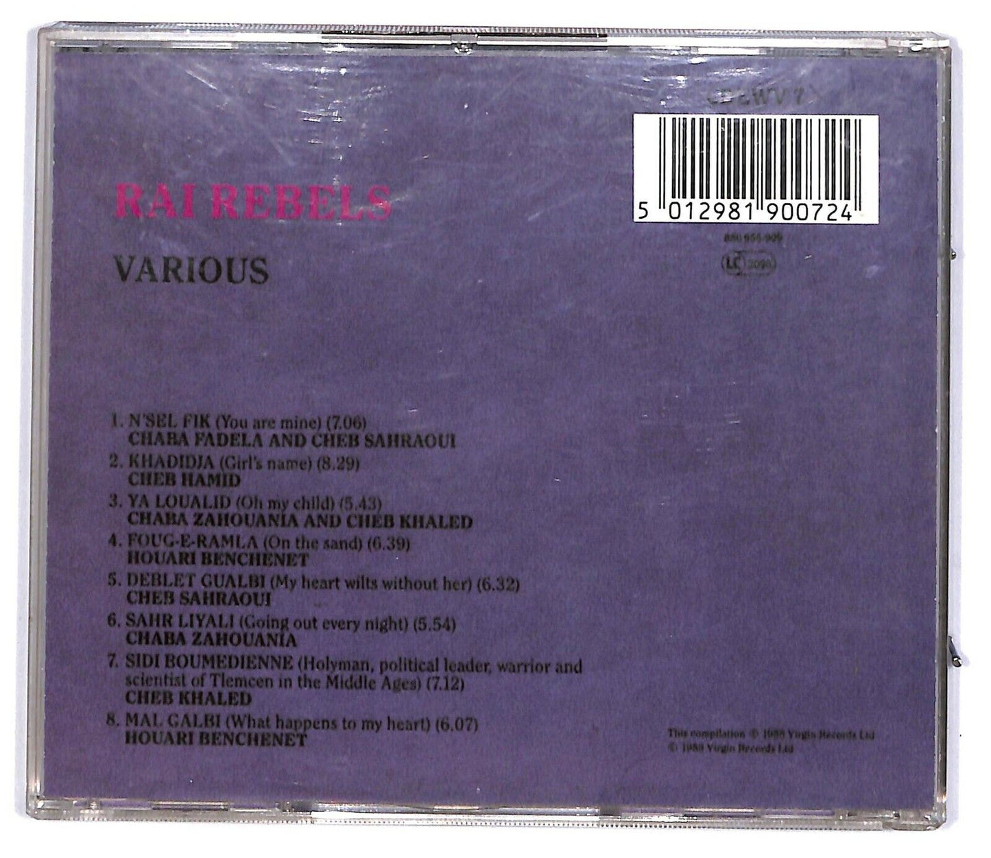 EBOND Various - Rai Rebels CD CD031317