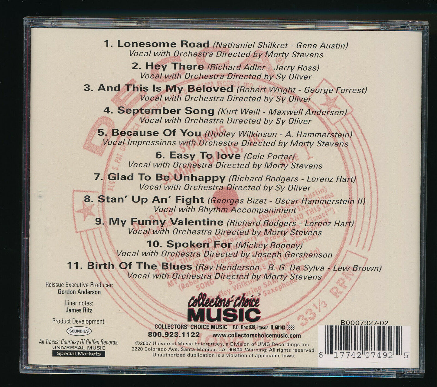 EBOND Sammy Davis Jr. - Starring Sammy Davis Jr. CD CD029134