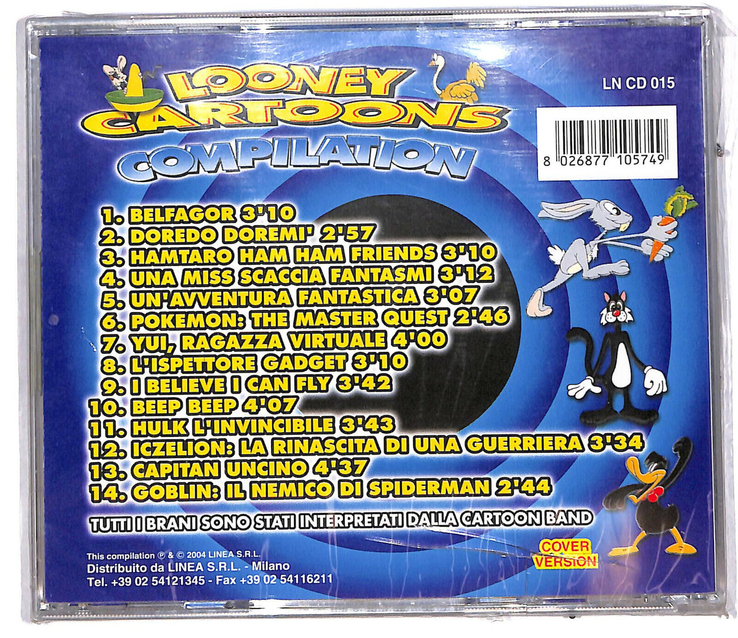 EBOND Looney Cartoons Compilation CD CD034210