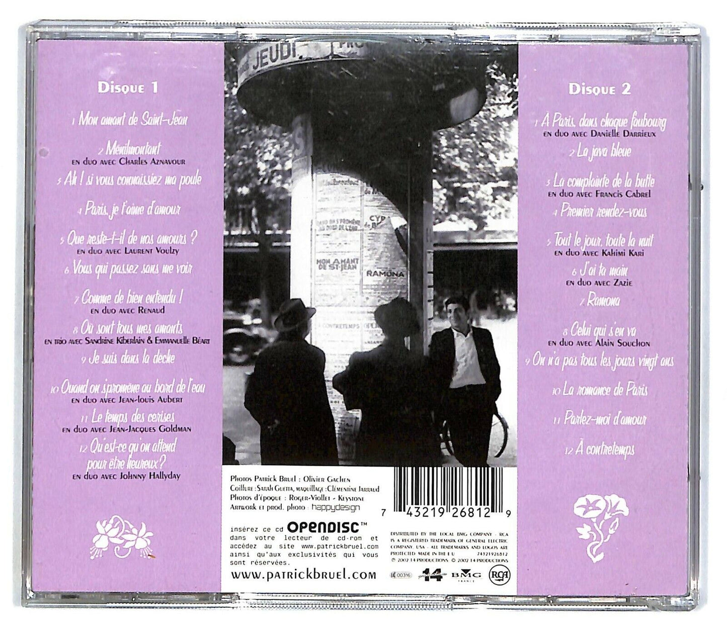 EBOND Patrick Bruel - Entre-deux... CD CD032314