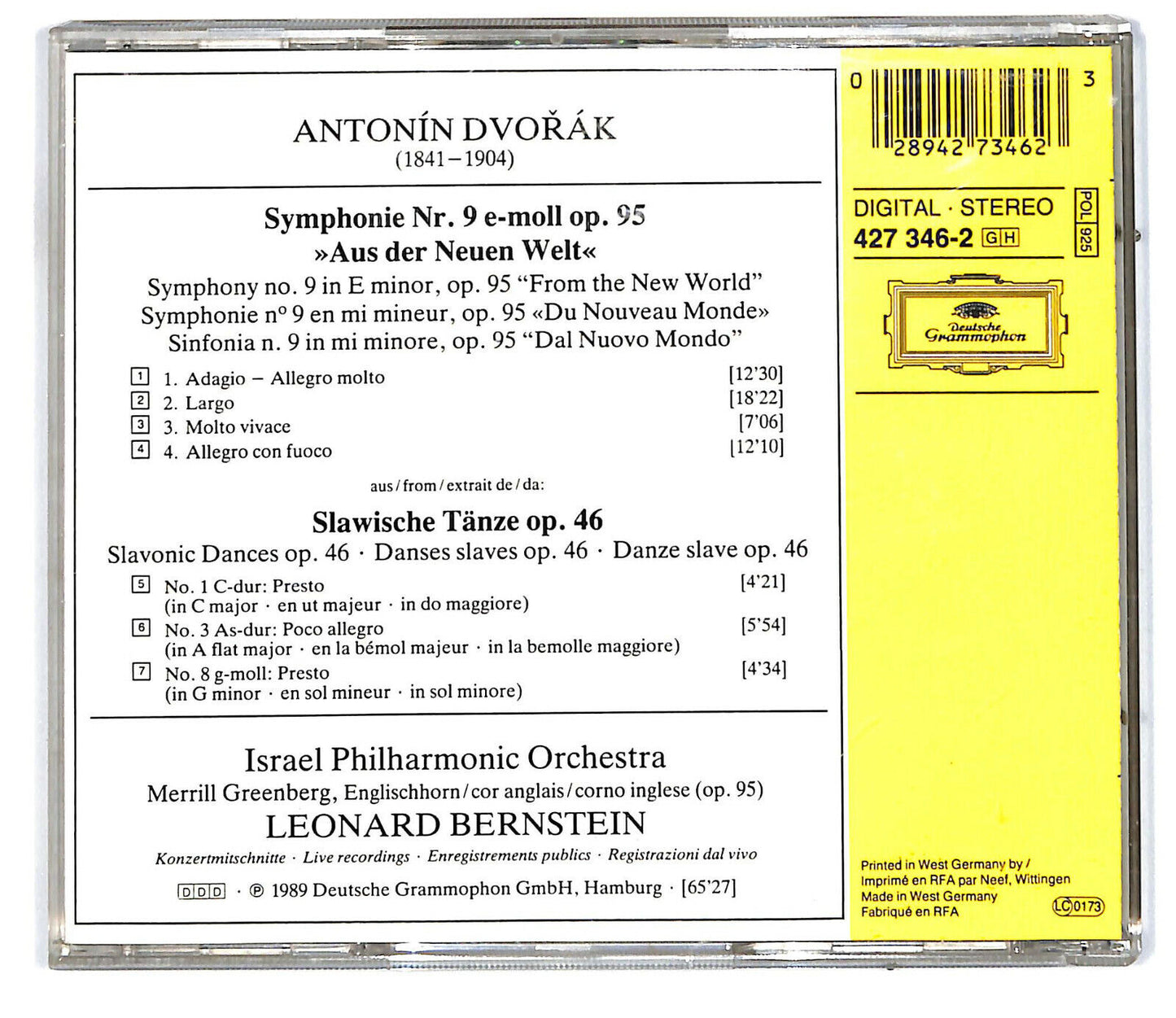 EBOND Dvořak - Symphony No. 9 CD CD031602