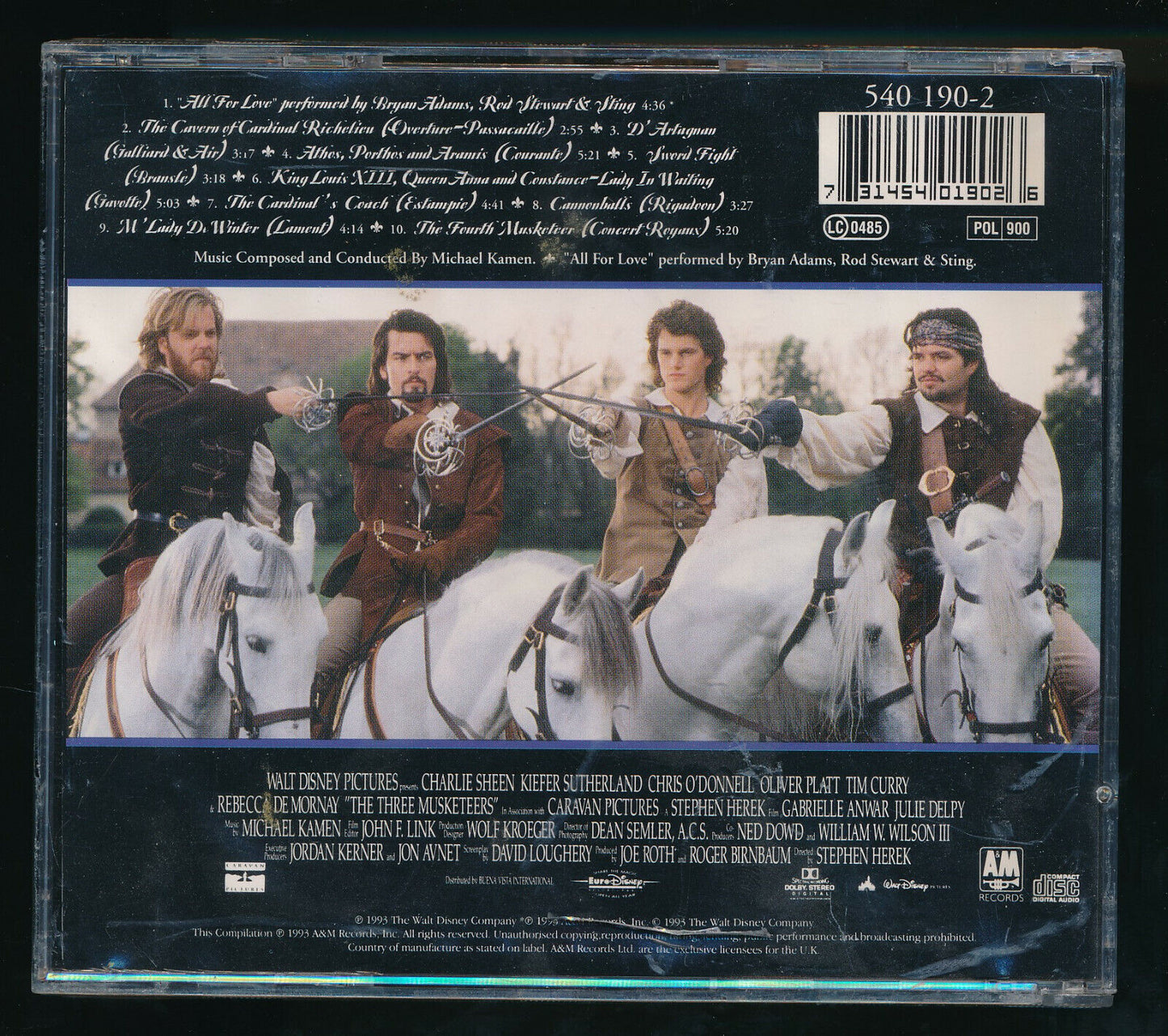EBOND Michael Kamen - The Three Musketeers CD CD029955