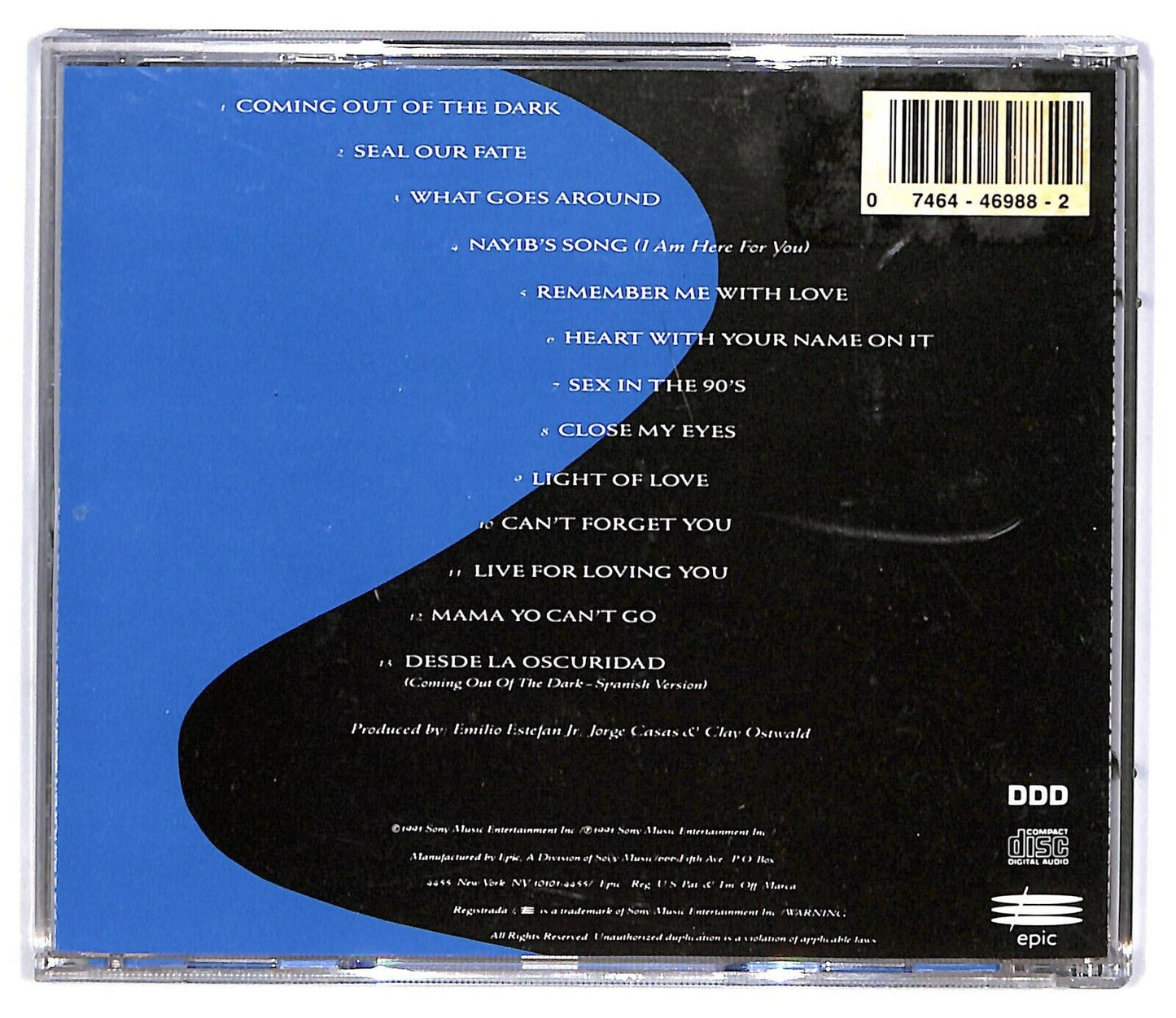 EBOND Gloria Estefan - Into The Light CD CD032830