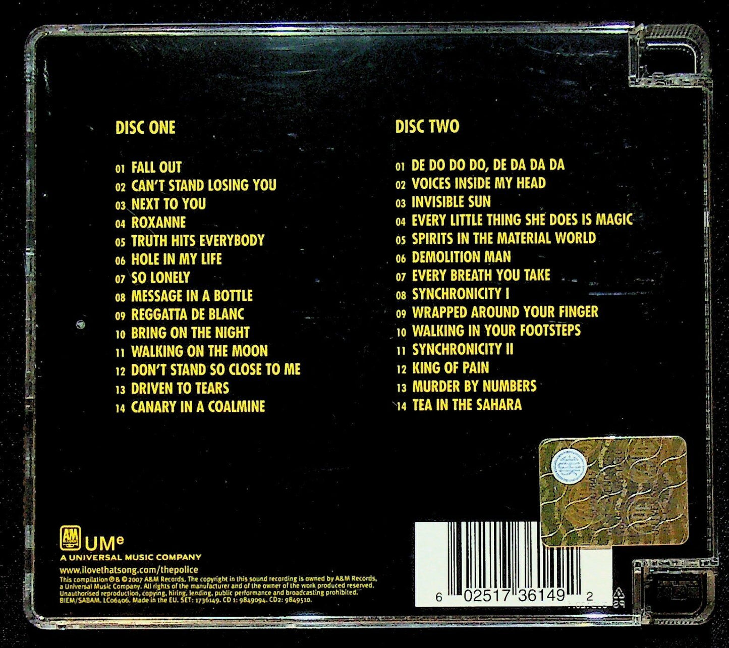 EBOND The Police - The Police CD CD014011