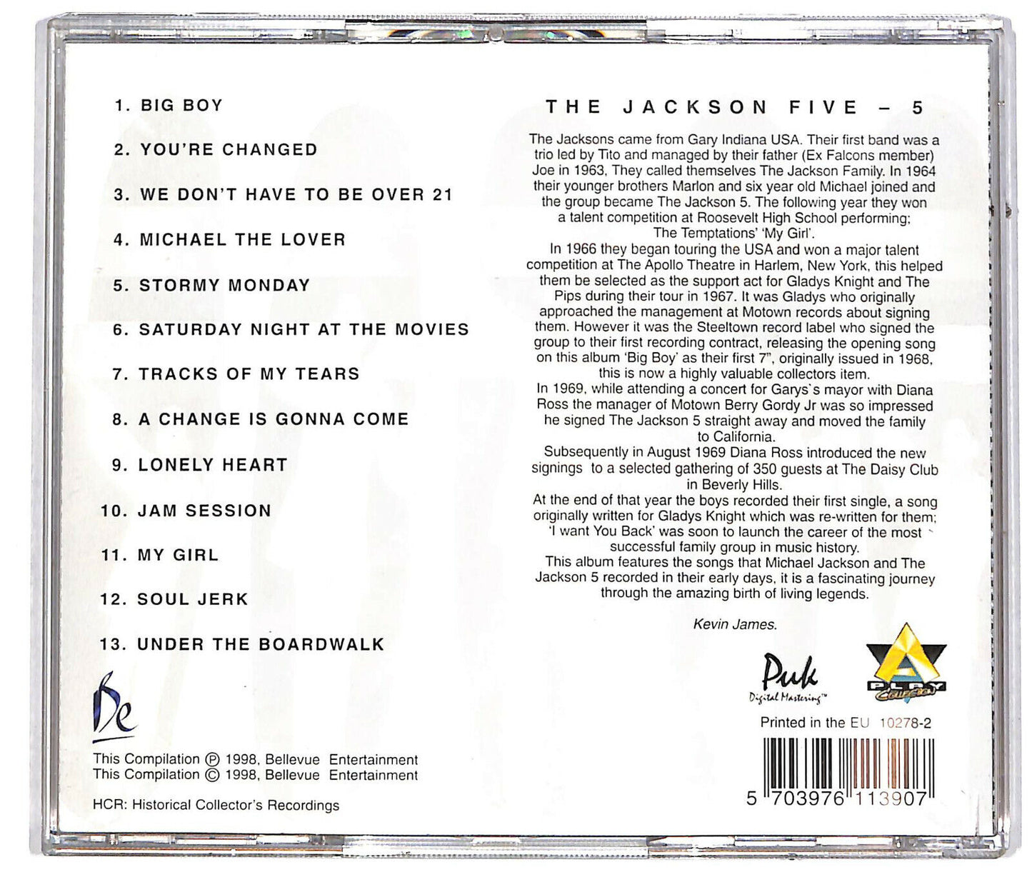 EBOND Jackson Five - 5 CD CD034302