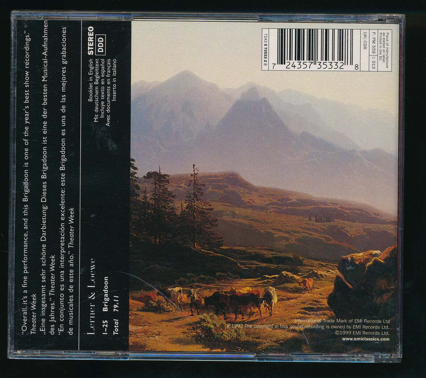 EBOND Brigadoon Di Lerner & Loewe CD CD030052