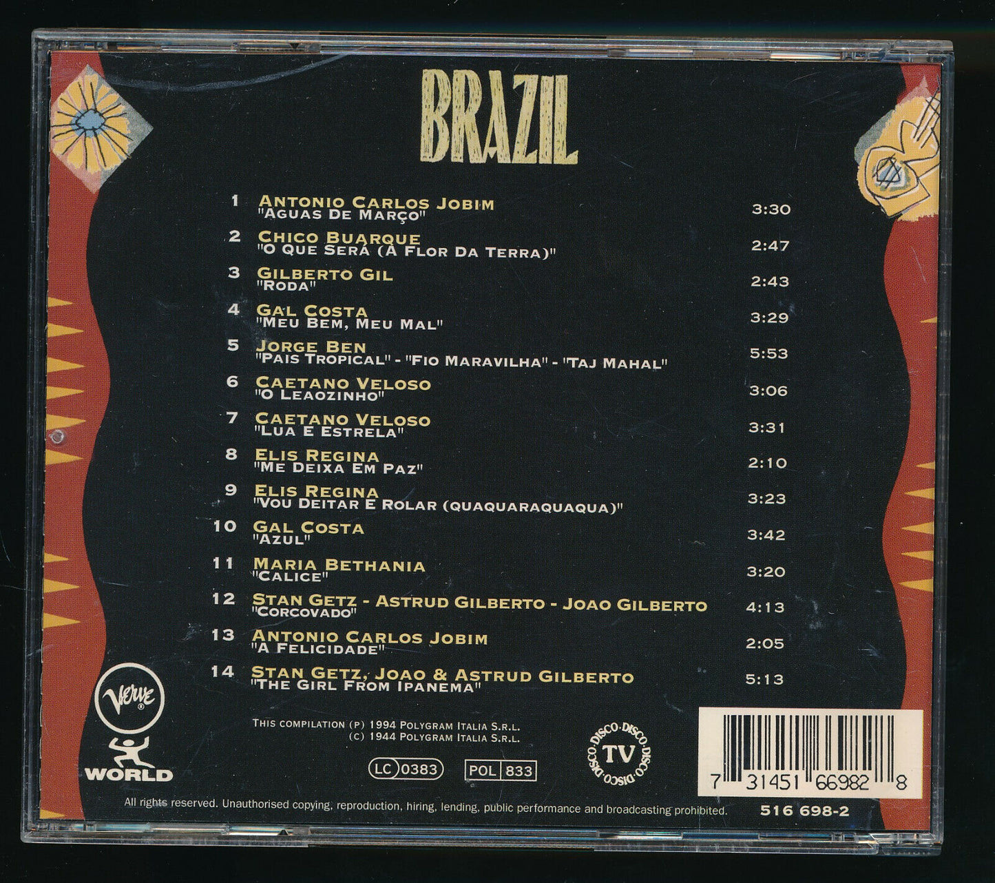 EBOND Various - Brazil CD CD030862