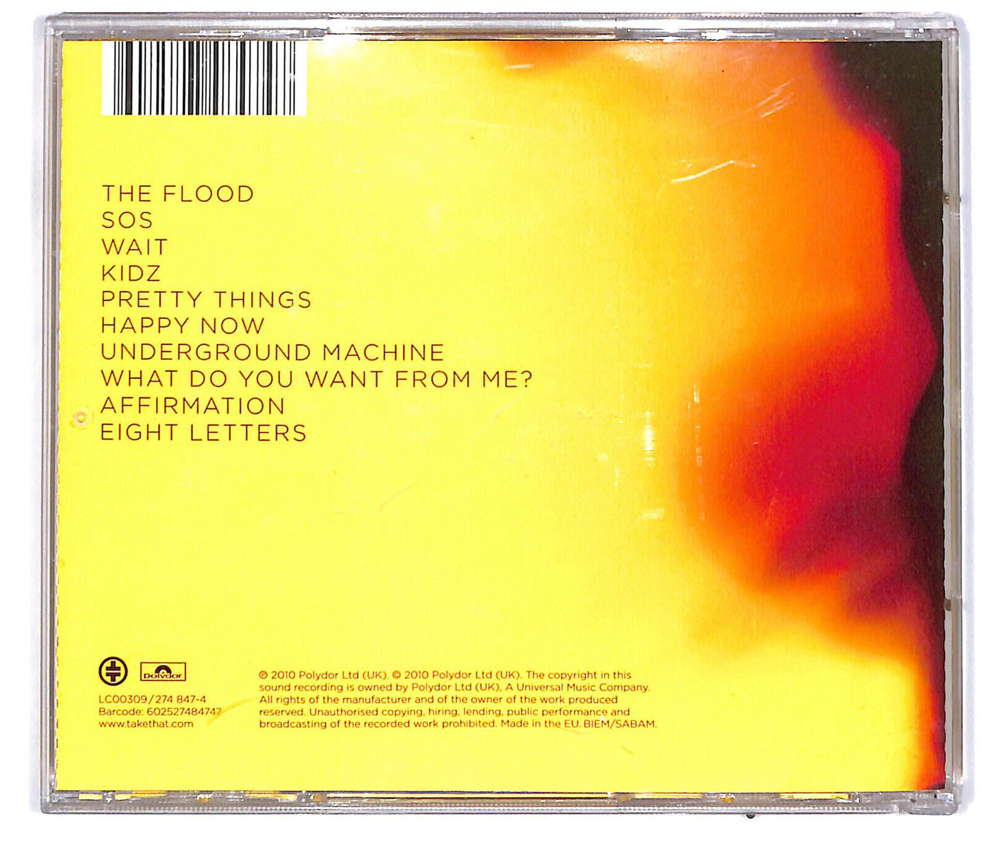 EBOND Take That - Progress CD CD032252