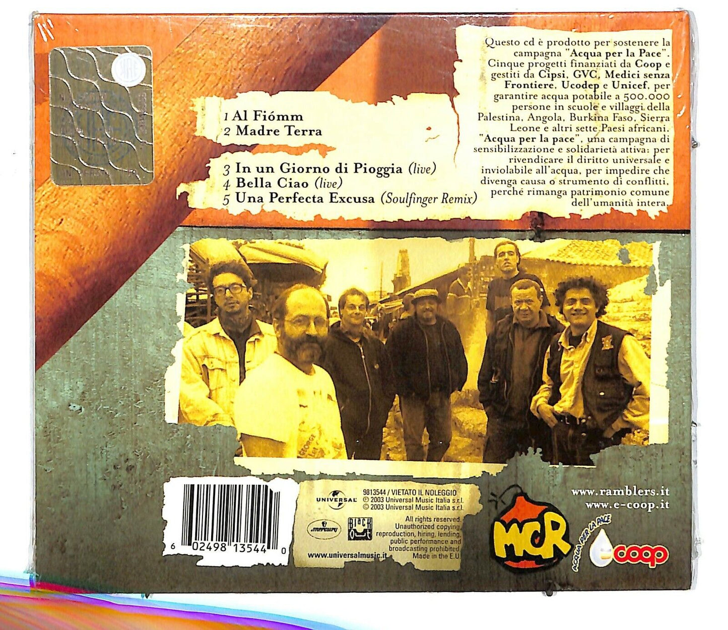 EBOND Modena City Ramblers - Gocce CD CD033503