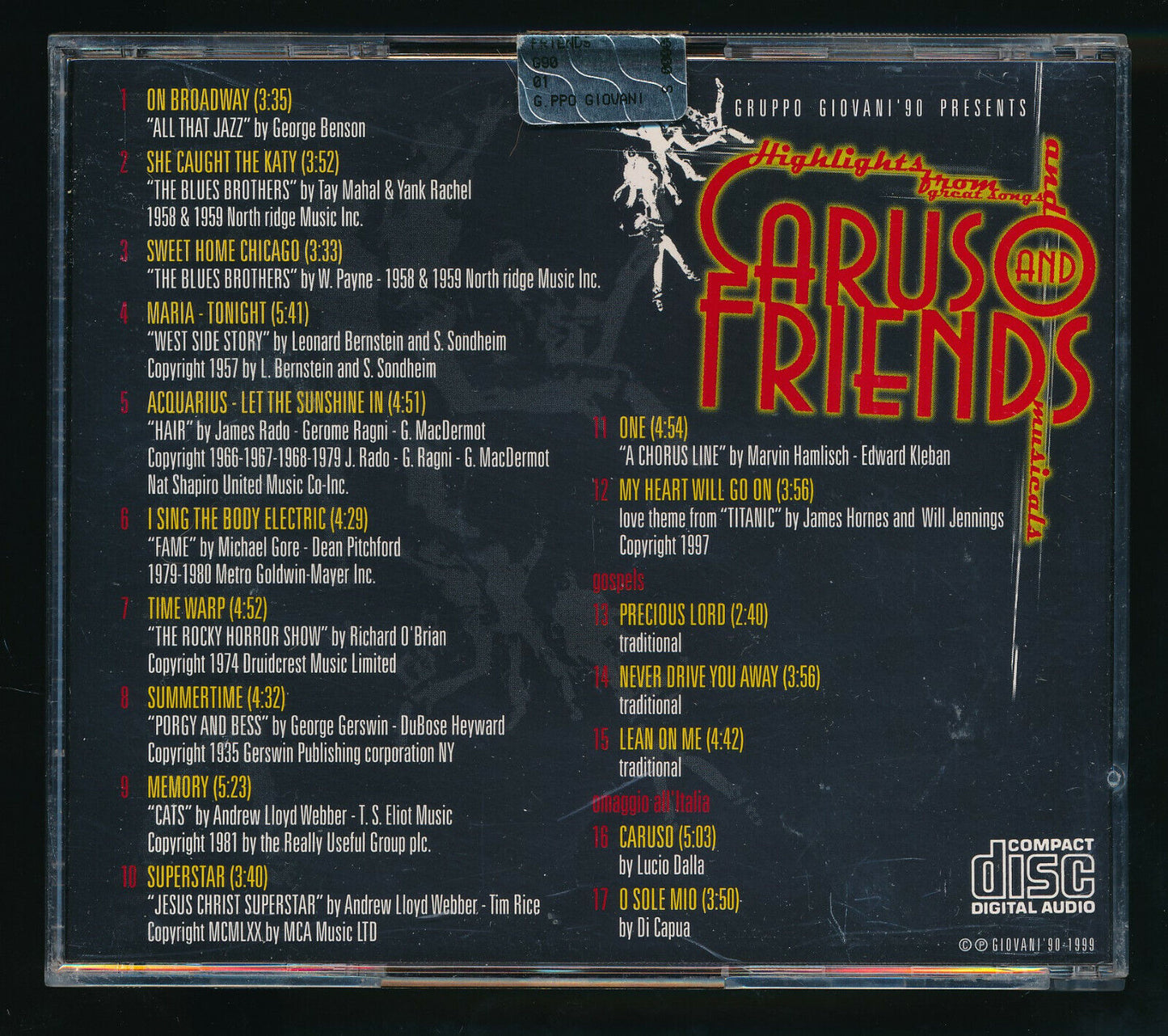 EBOND Caruso And Friends CD CD030055