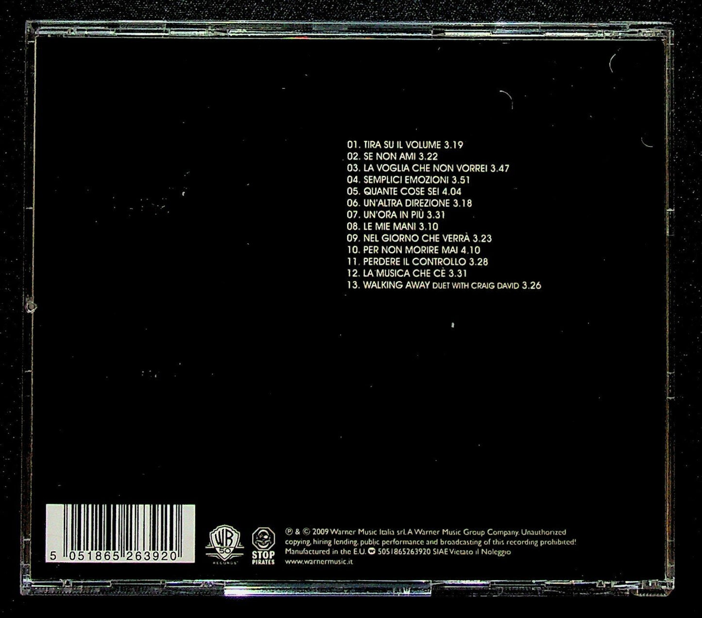 EBOND Nek - Un'altra Direzione CD CD020005