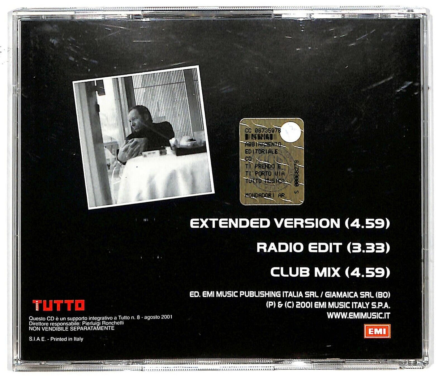 EBOND Vasco Rossi - Ti Prendo E Ti Porto Via (remix) CD CD034043