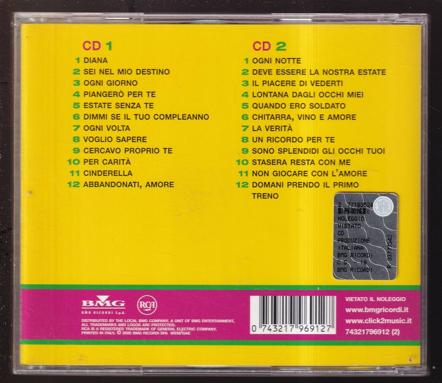 EBOND Paul Anka - I Grandi Successi Originali (2) CD CD030937