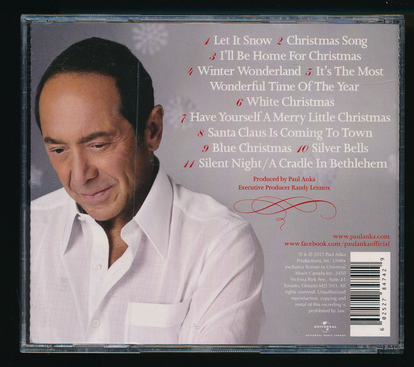EBOND Paul Anka - Songs Of December CD CD029111