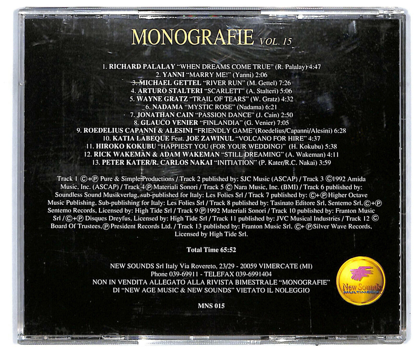 EBOND Various - Vol. 15 - Pianoforte Ii CD CD031823