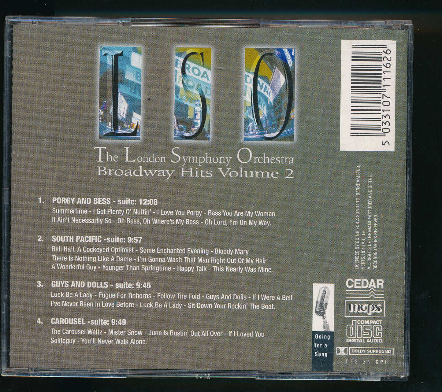 EBOND The London Symphony Orchestra - Broadway Hits Volume 2 CD CD030023