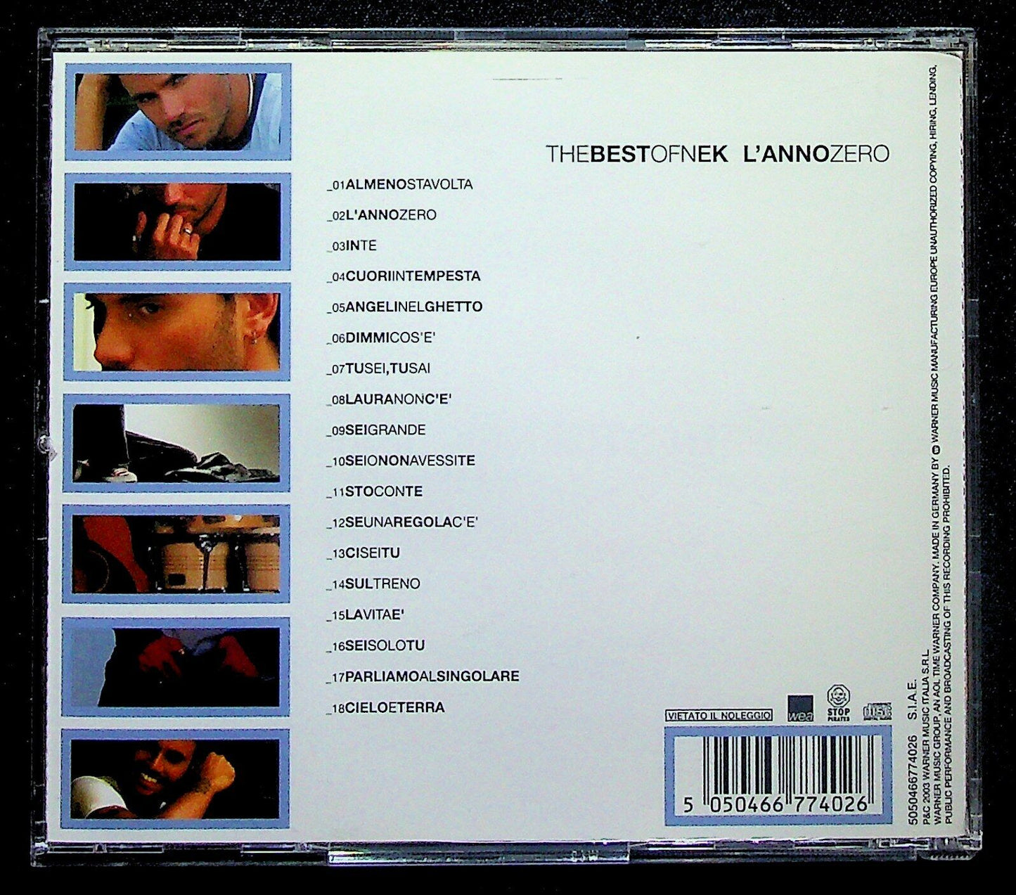 EBOND Nek - The Best Of Nek: L'anno Zero CD CD020008