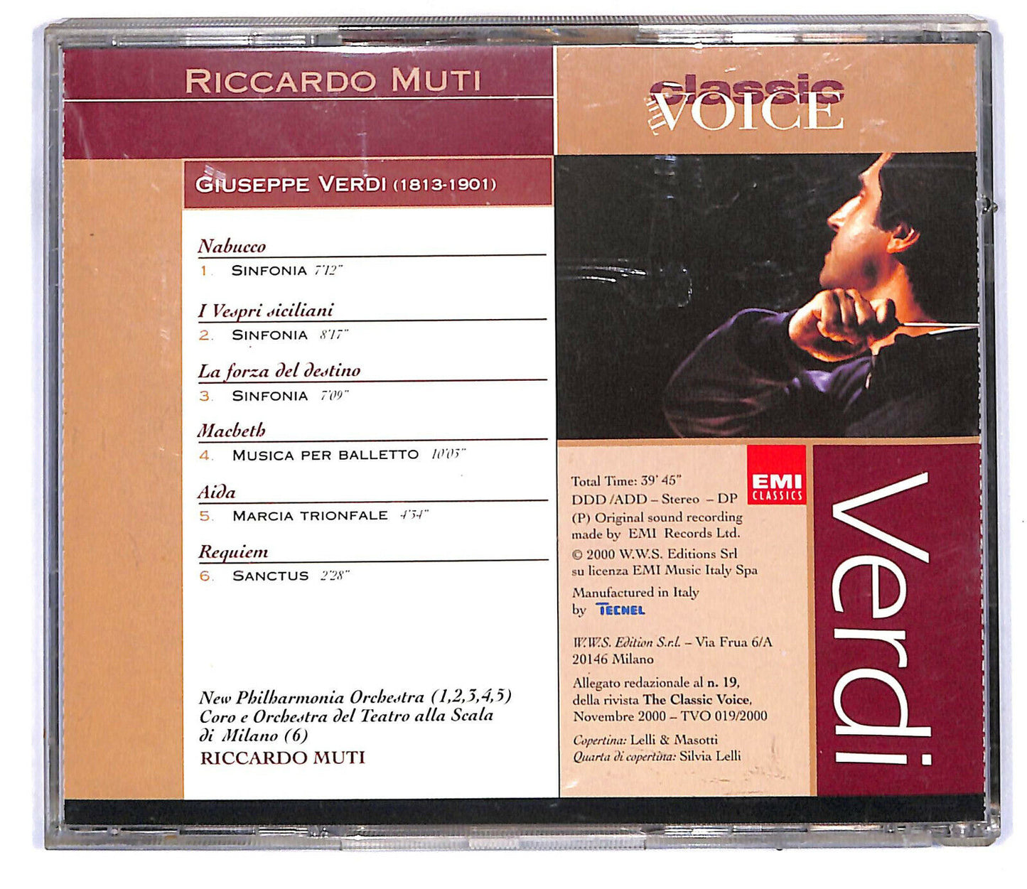 EBOND Riccardo Muti Verdi - Sinfonie D'opera Musica Per Balletto CD CD032202