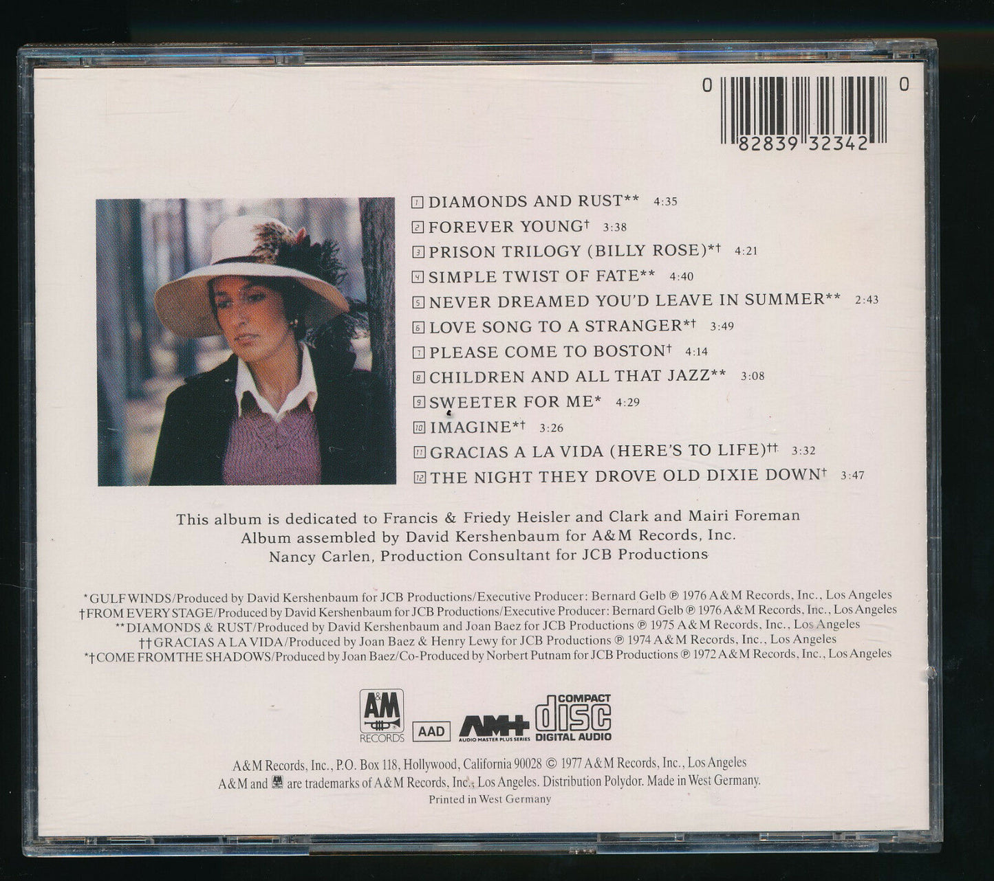 EBOND Joan Baez - The Best Of Joan C. Baez CD CD029903