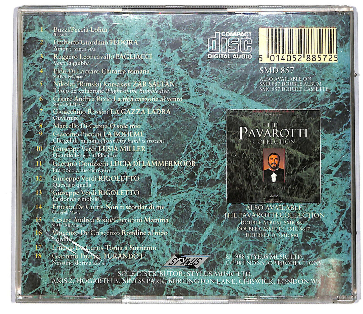 EBOND Luciano Pavarotti - New Pavarotti Collection Live CD CD034433