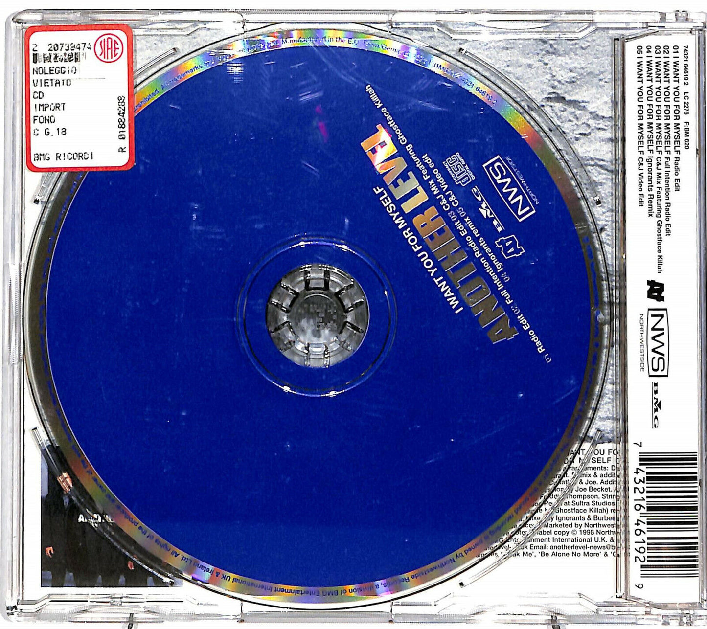 EBOND Another Level - I Want You For Myself CD CD034354