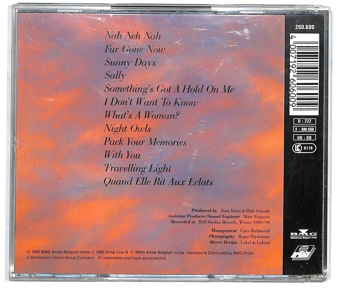 EBOND Vaya Con Dios - Night Owls CD CD033255