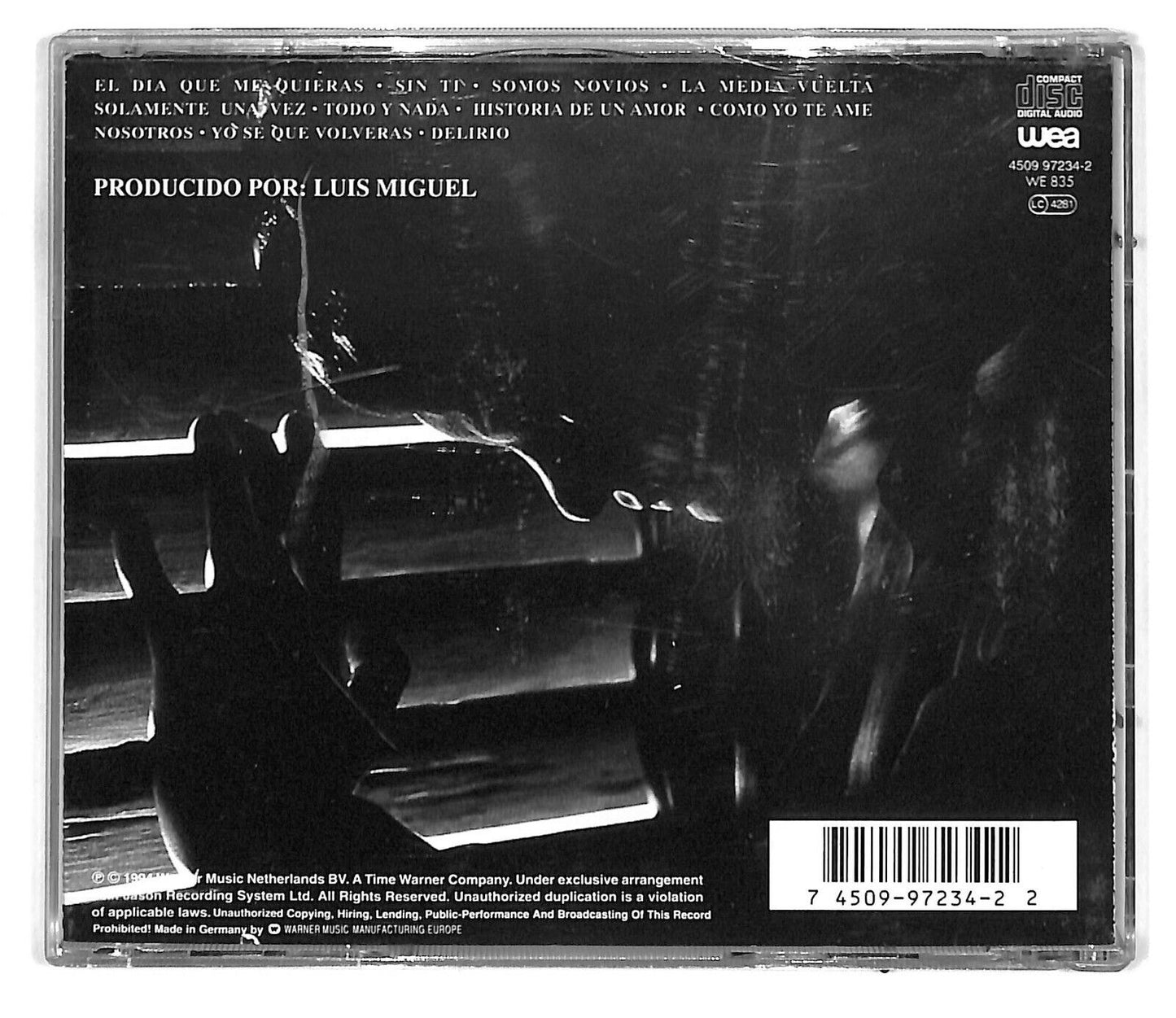 EBOND Luis Miguel - Segundo Romance CD CD031429