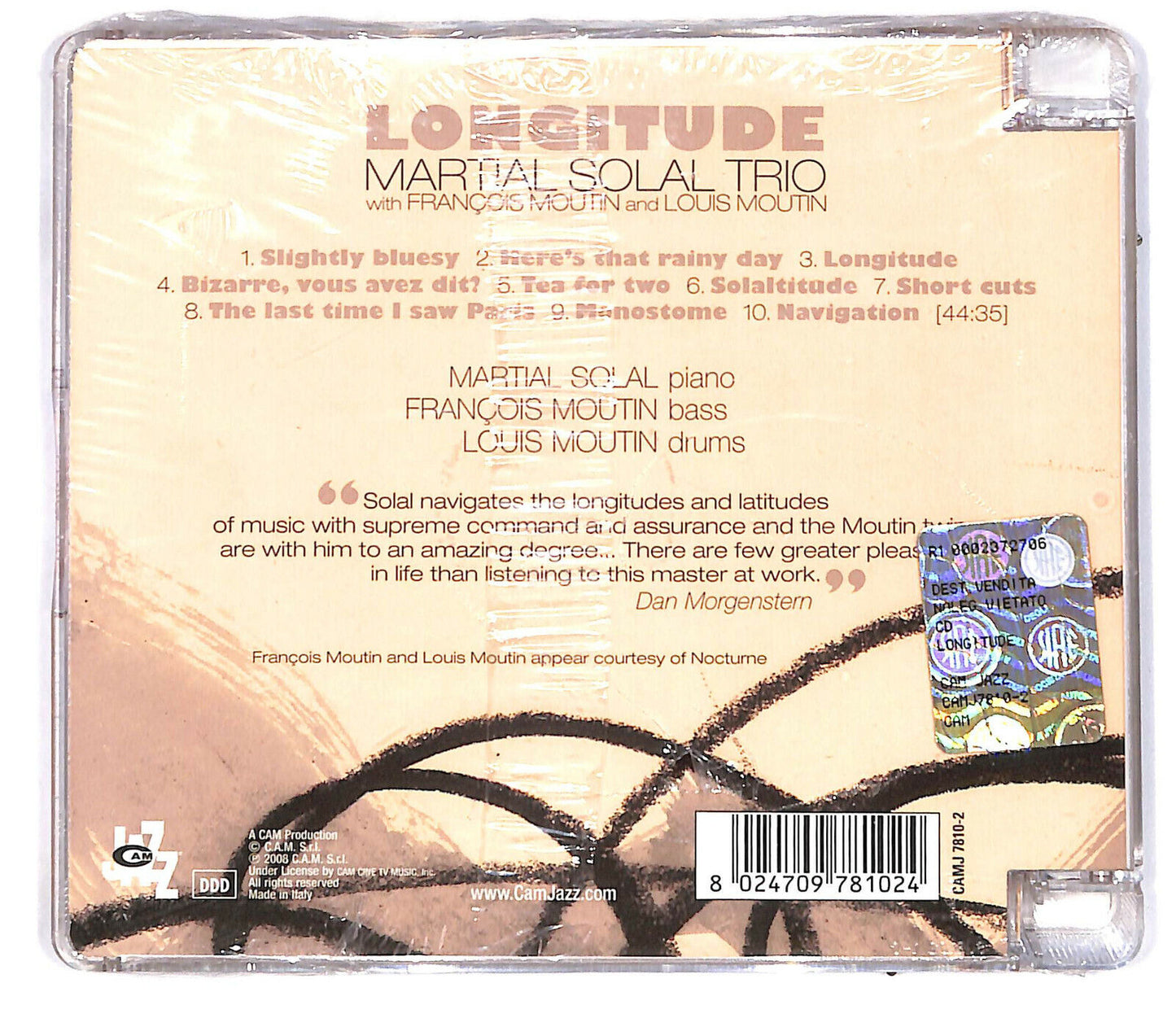 EBOND Martial Solal Trio - Longitude CD CD033110