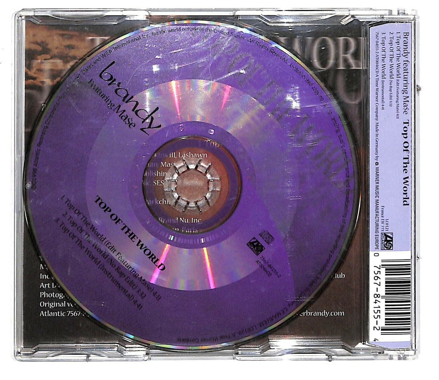 EBOND Brandy Featuring Ma$e - Top Of The World CD CD034110