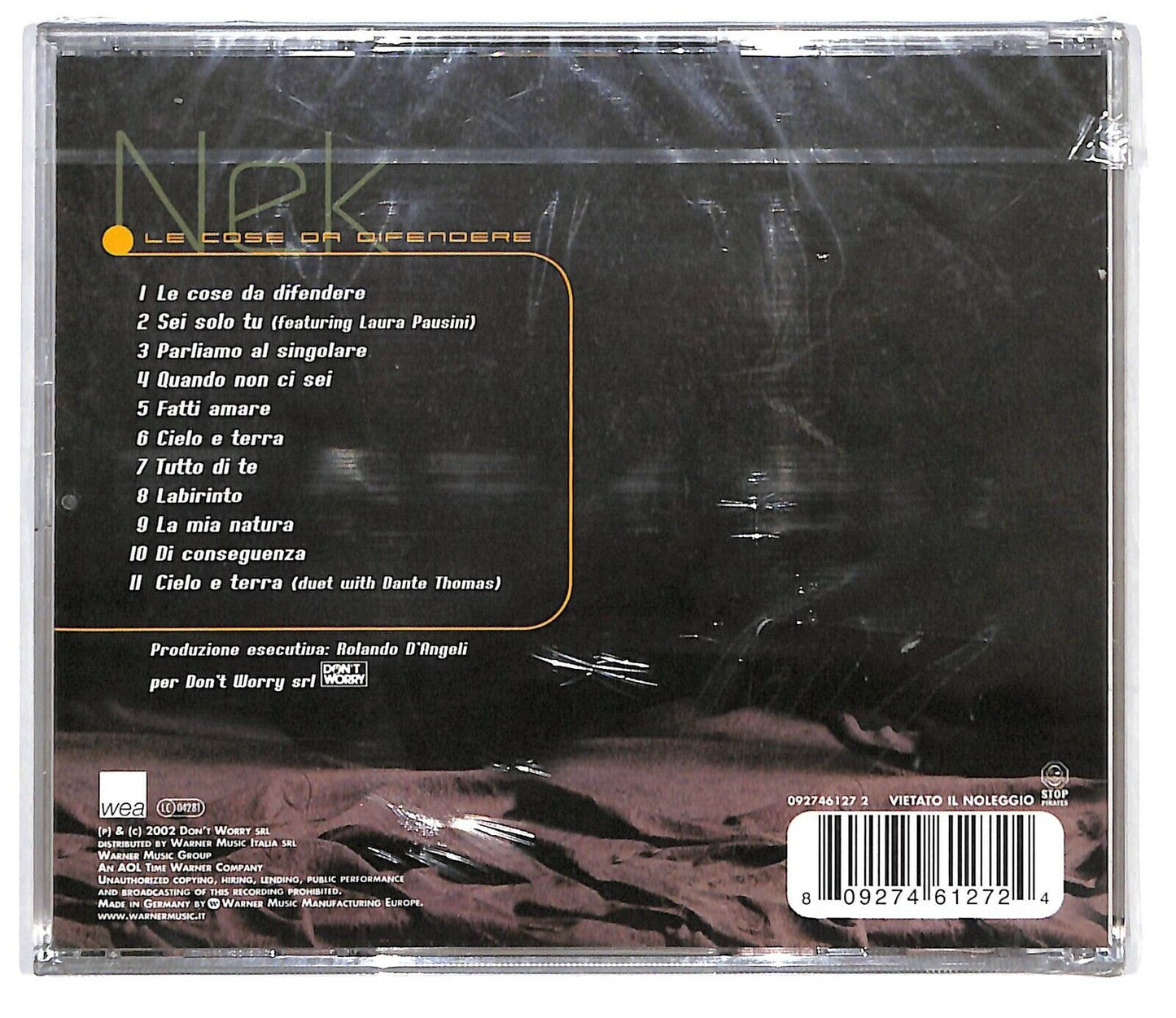 EBOND Nek - Le Cose Da Difendere CD CD033851