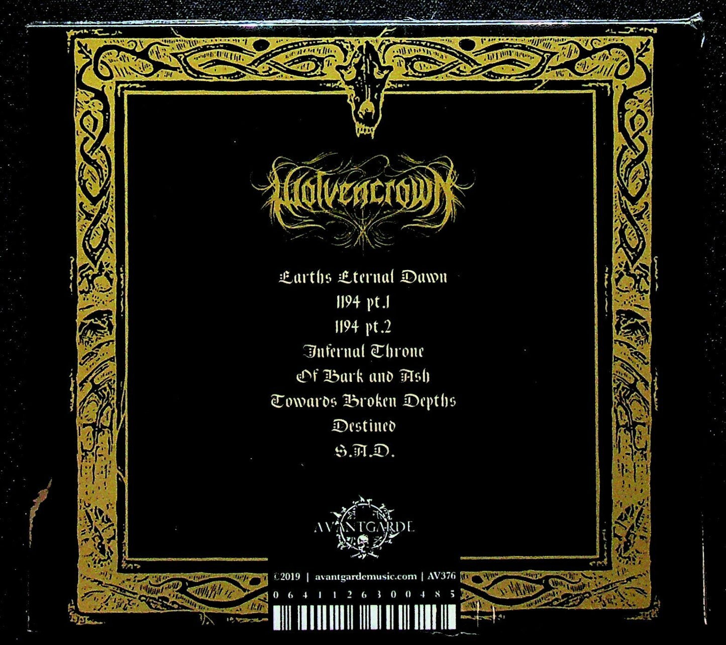 EBOND Wolvencrown - Of Bark And Ash CD CD018003