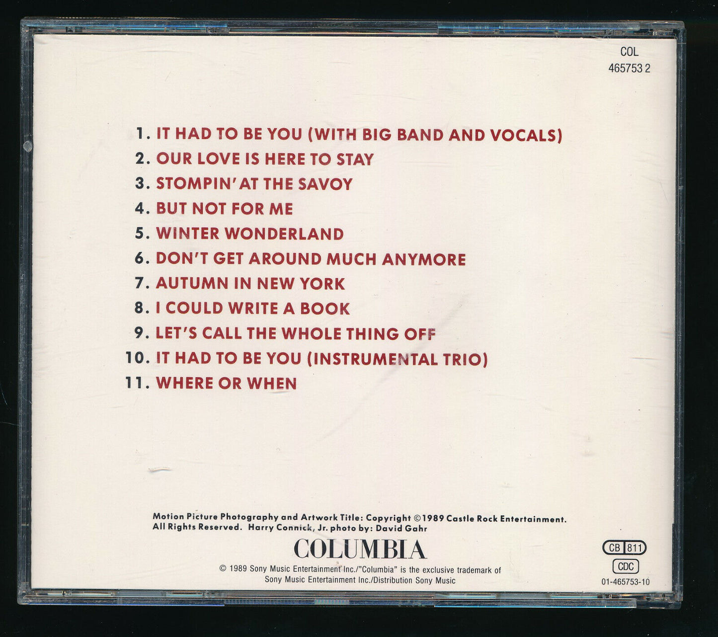EBOND Harry Connick, Jr - when Harry Met Sally... CD CD030815