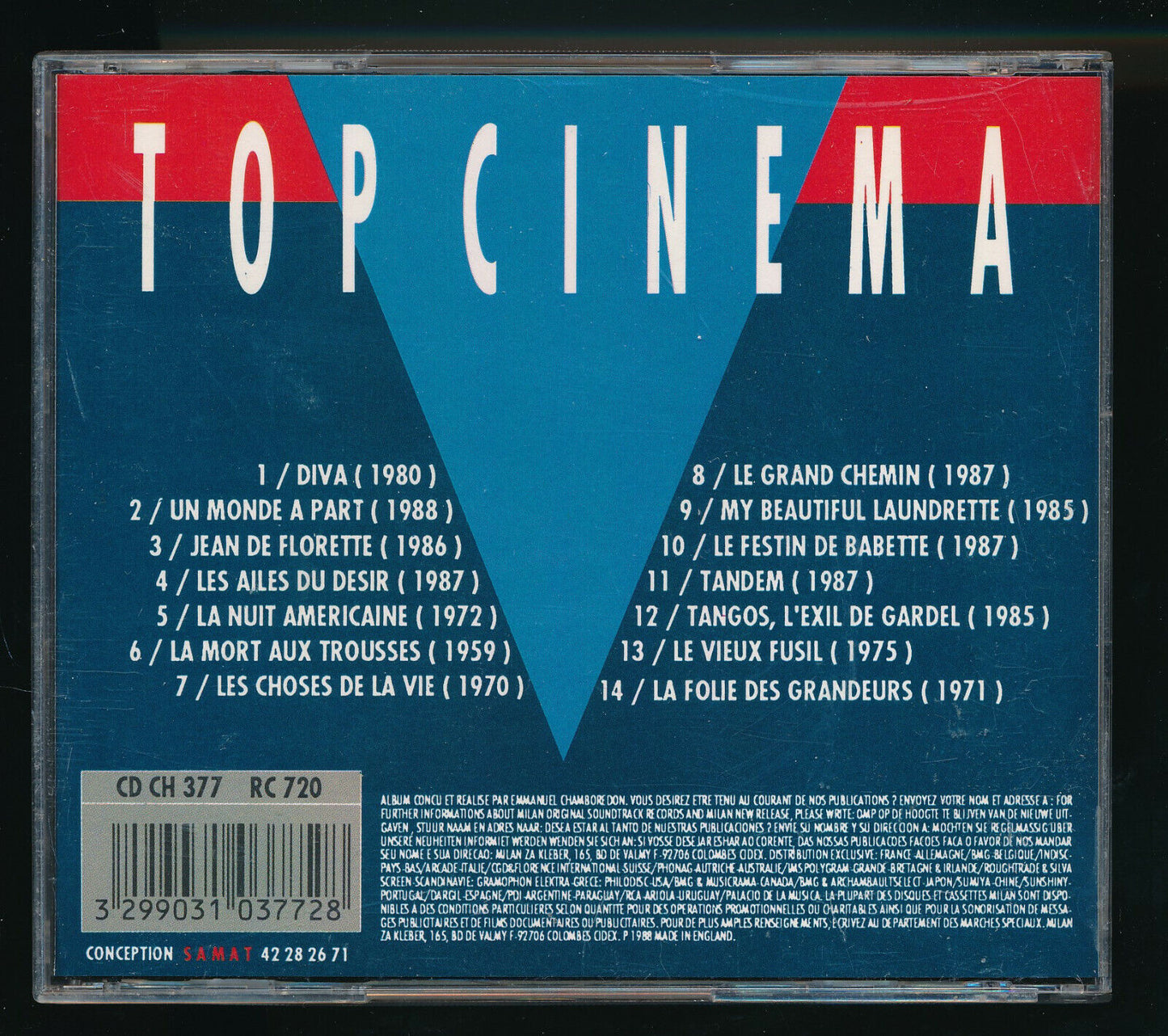 EBOND Various - Top Cinema CD CD030419