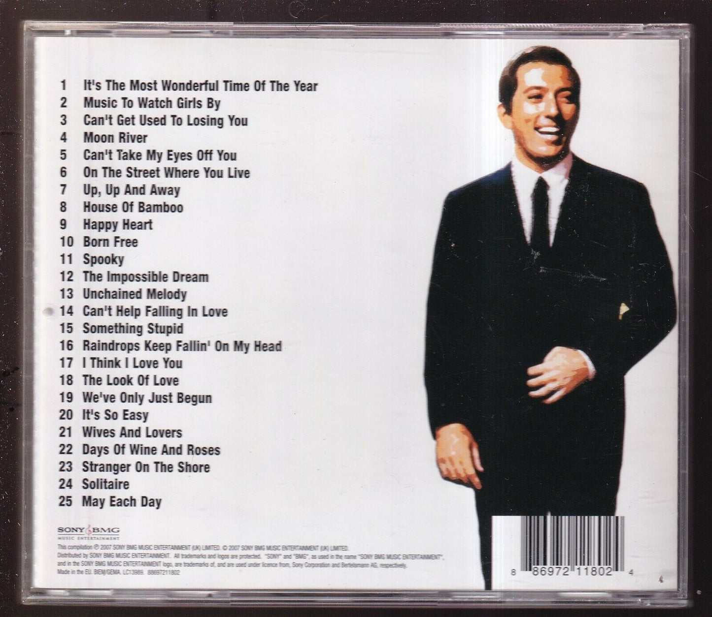 EBOND Andy Williams - The Very Best Of Andy Williams CD CD030930