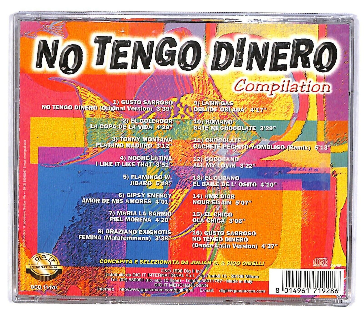 EBOND Various - No Tengo Dinero Compilation CD CD033039