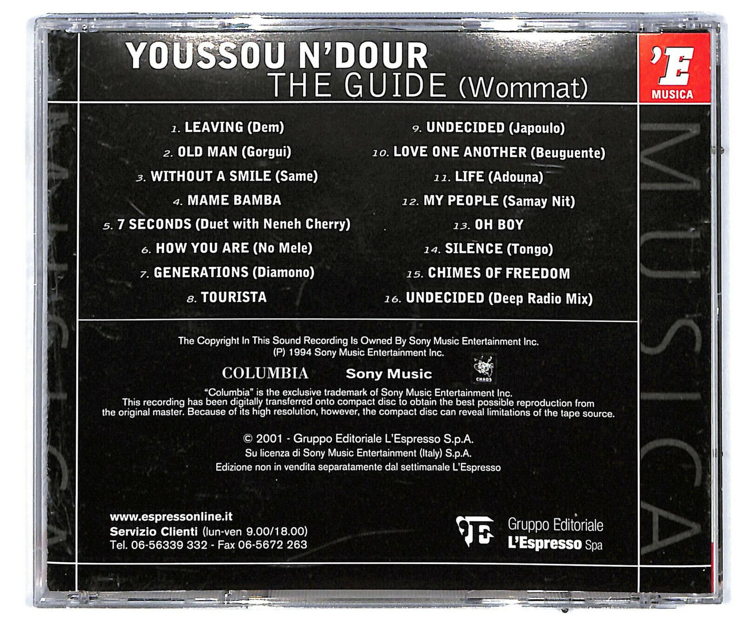 EBOND Youssou N'dour - The Guide (wommat) Editoriale CD CD031421