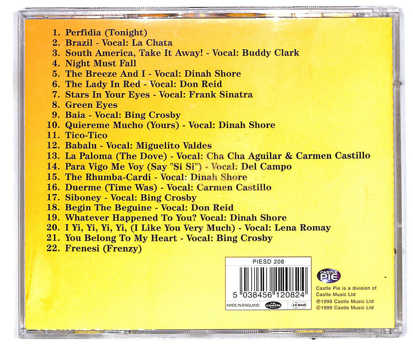 EBOND Xavier Cugat - King Of Cuban Rhythm! CD CD031259