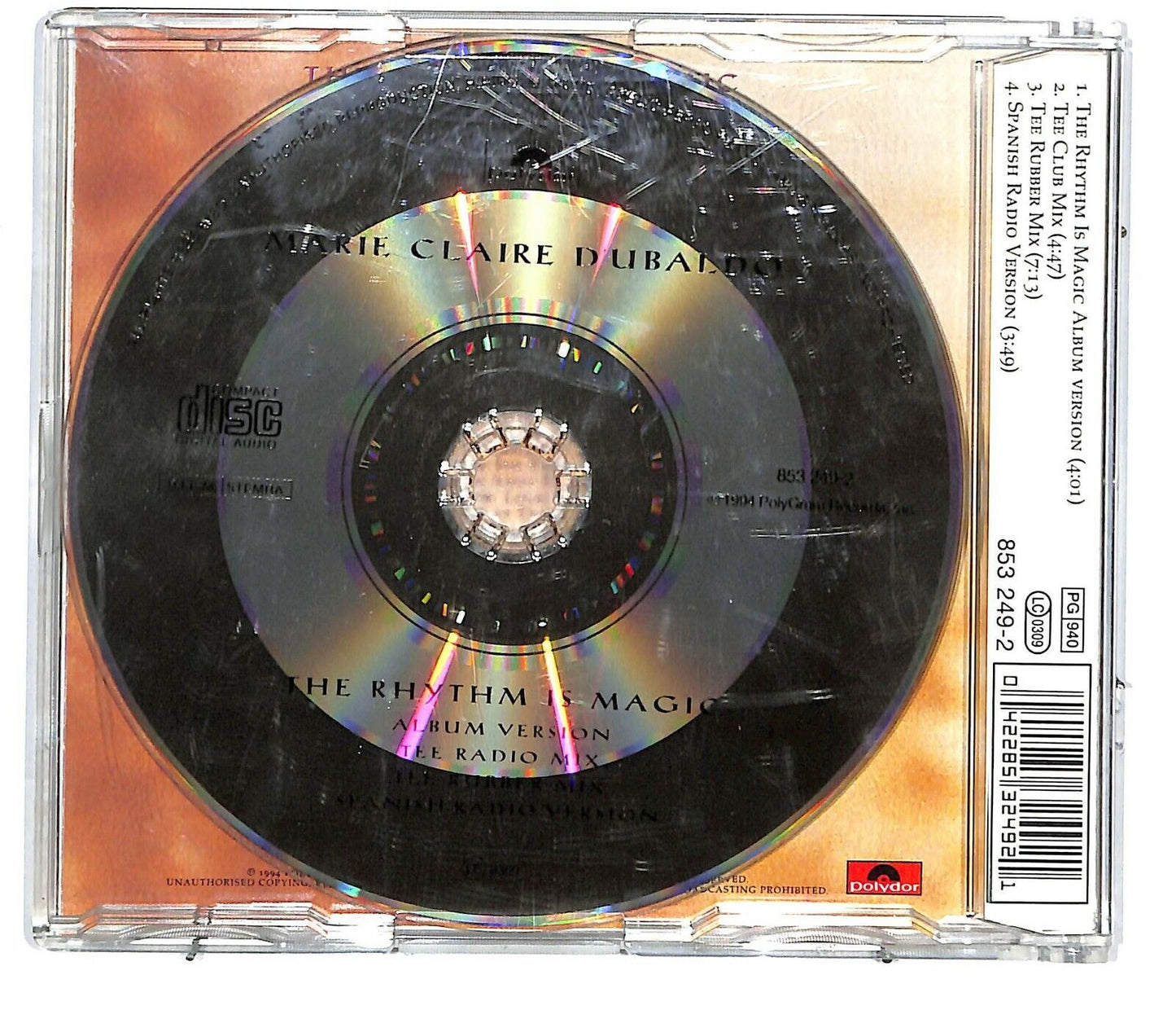 EBOND Marie Claire D'ubaldo - The Rhythm Is Magic CD CD033240