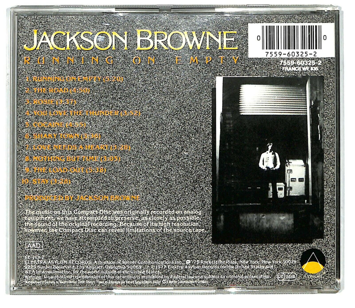 EBOND Jackson Browne - Running On Empty CD CD033427