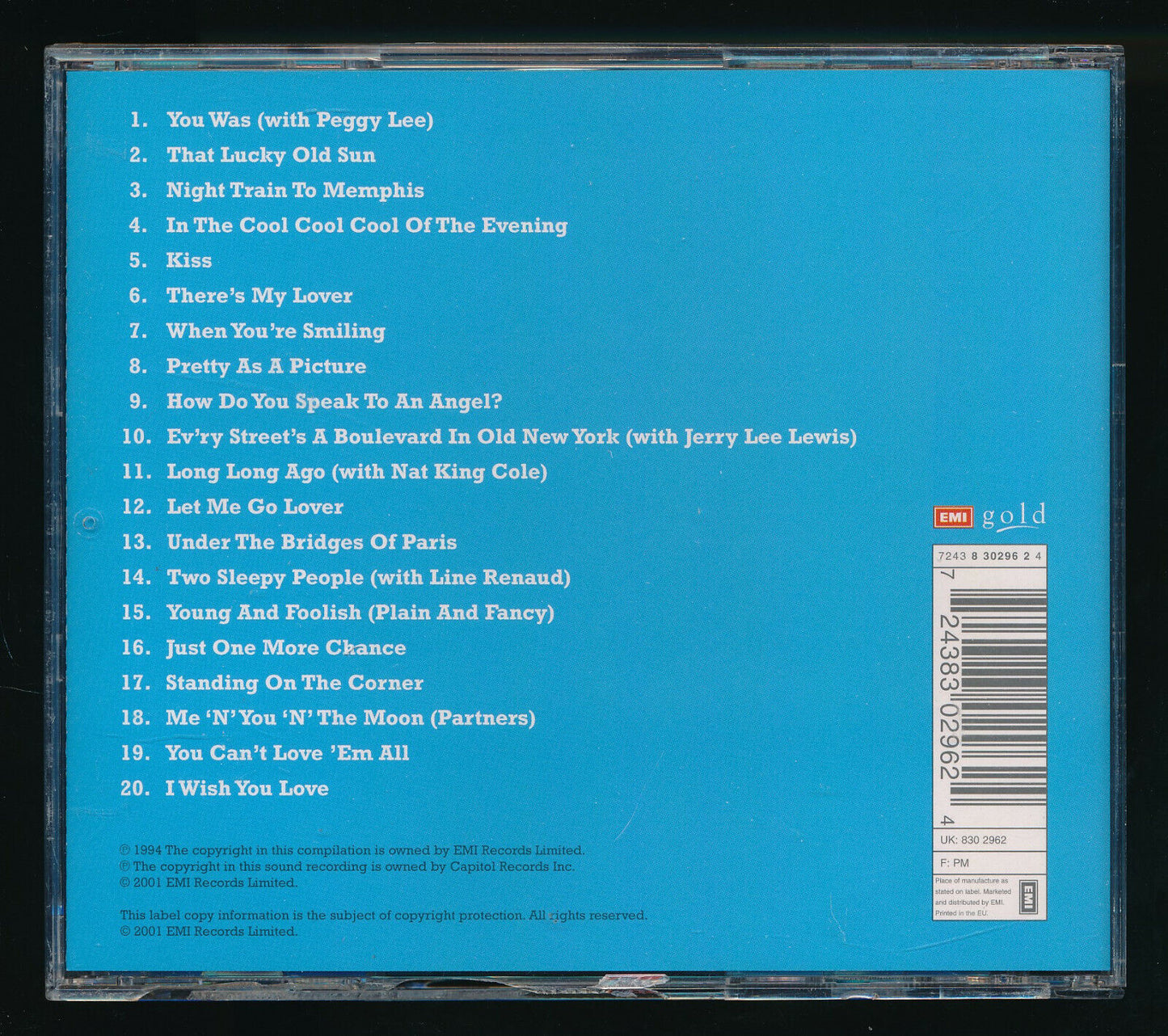 EBOND Dean Martin - Singles CD CD030433