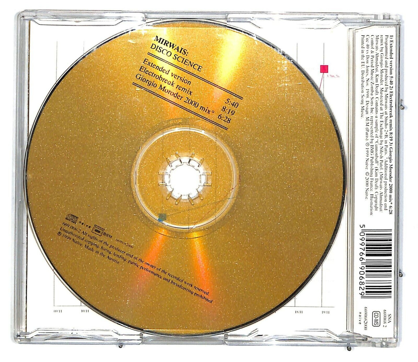 EBOND Mirwais - Disco Science CD CD032146