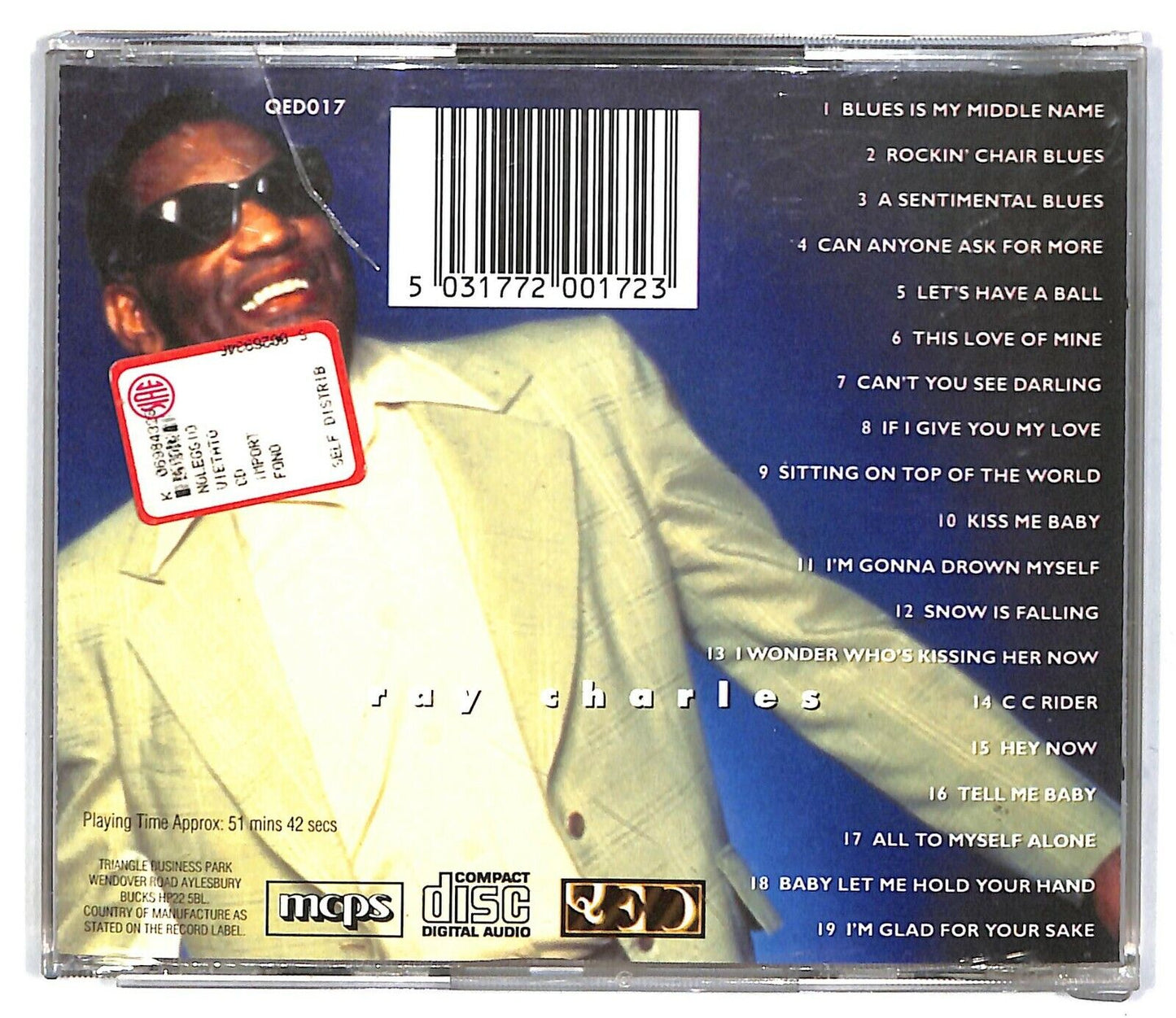 EBOND Ray Charles - The Genius Of Ray Charles CD CD031913