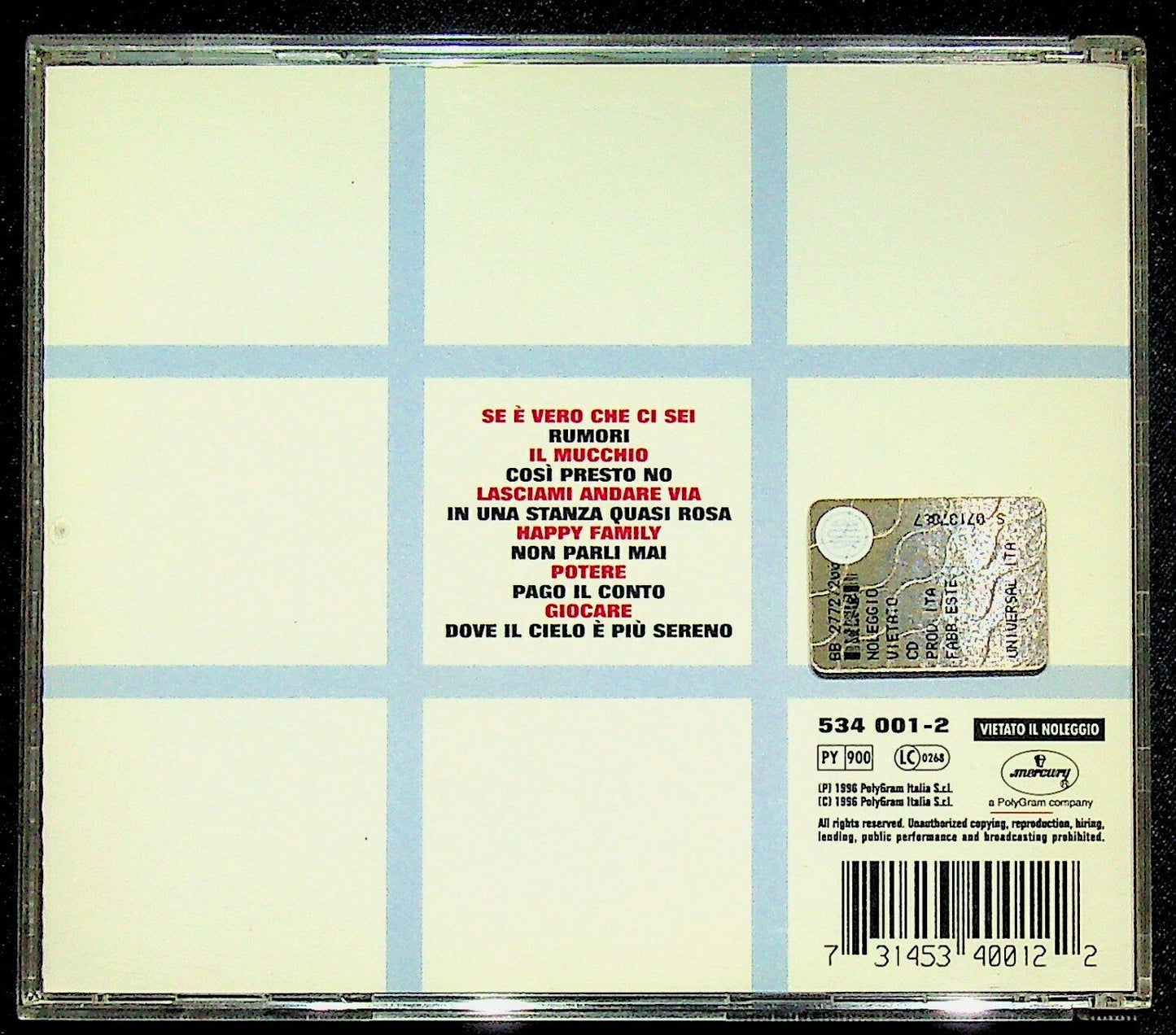 EBOND Biagio Antonacci Il Mucchio CD CD014004