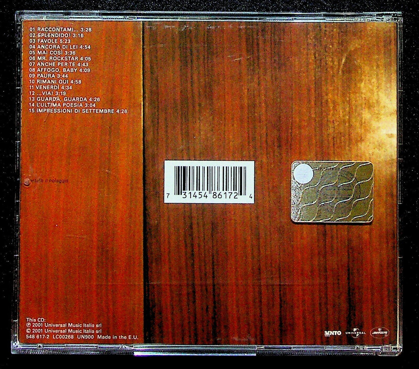 EBOND Francesco Renga - Francesco Renga CD CD020004
